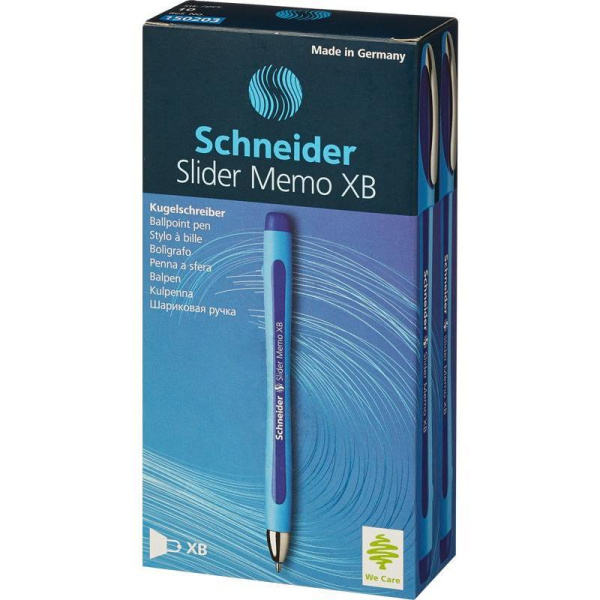 Ручка шариковая Schneider Memo 502/3 синяя (толщина линии 0.8 мм)