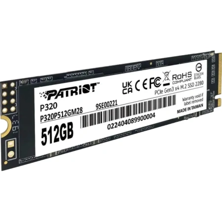 SSD накопитель Patriot Memory P320P512GM28 512 ГБ