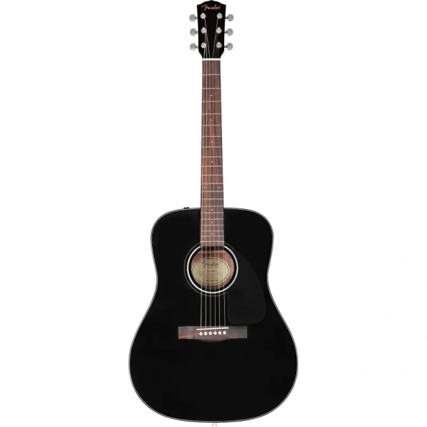 Гитара акустическая Fender CD-60 Dread V3 DS Blk WN чёрный