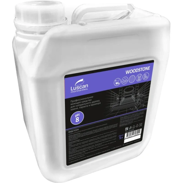 Средство для мытья полов для ламината и мрамора Luscan Professional  Woodstone 5 л (концентрат)