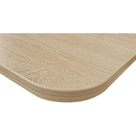 Стол обеденный Sheffilton SHT-TU14 (белый муар/дуб сонома, 600х600х745  мм)