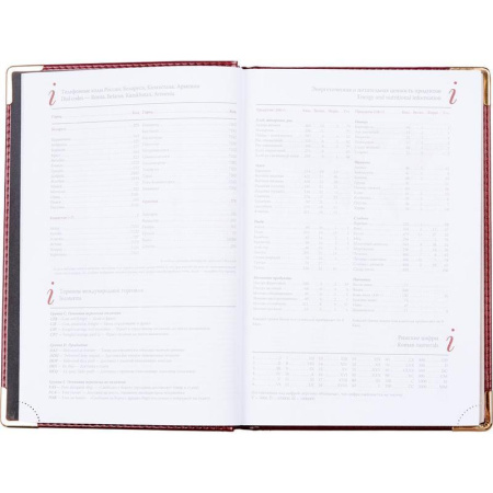 Ежедневник полудатированный Bruno Visconti Boss искусственная кожа A5+ 208 листов бордовый (145х217 мм) (артикул производителя 3-404/270) Ежедневник полудатированный Bruno Visconti Boss искусственная кожа A5+ 208 листов бордовый (145х217 мм) (артикул производителя 3-404/270)