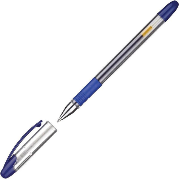 Ручка гелевая Attache Gelios-020 синяя (толщина линии 0.5 мм)