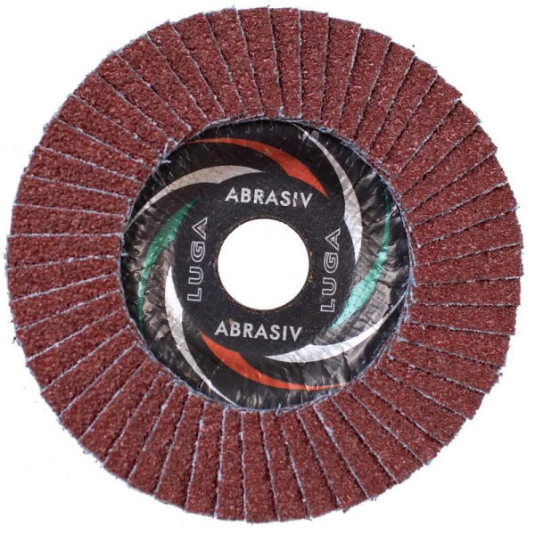 Диск шлифовальный лепестковый торцевой Луга КЛТ 125x22.23 мм А24 (7789)