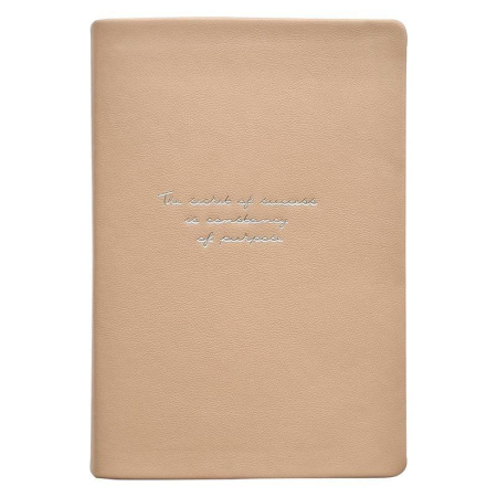 Ежедневник креативный полудатированный Infolio Quote искусственная кожа  А5 160 листов оранжевый