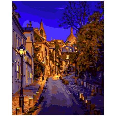 Картина по номерам Красивый вечер