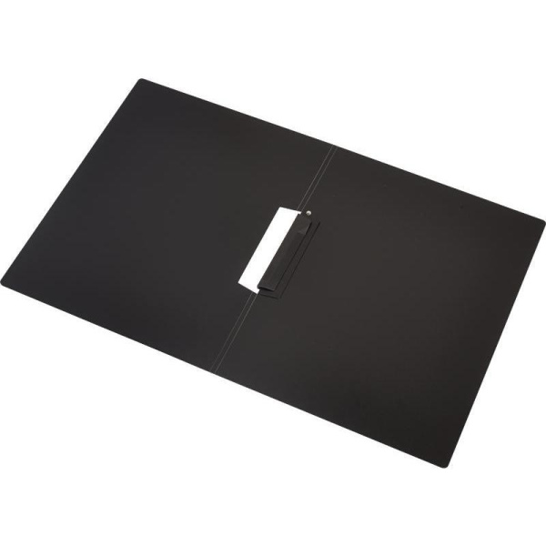 Папка для брошюровки Attache с клипом А4 черная (до 30 листов)