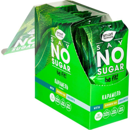 Карамель Smart Formula Освежающий бриз 60 г (10 штук в упаковке)