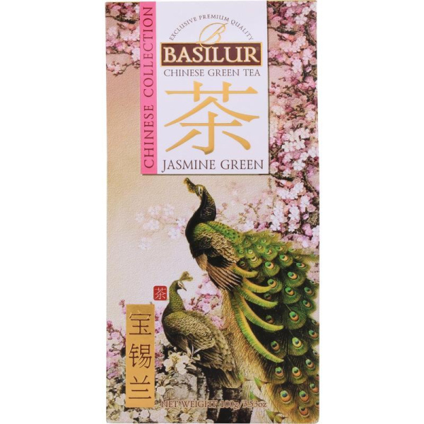 Чай подарочный Basilur Chinese collection листовой зеленый с жасмином 100 г