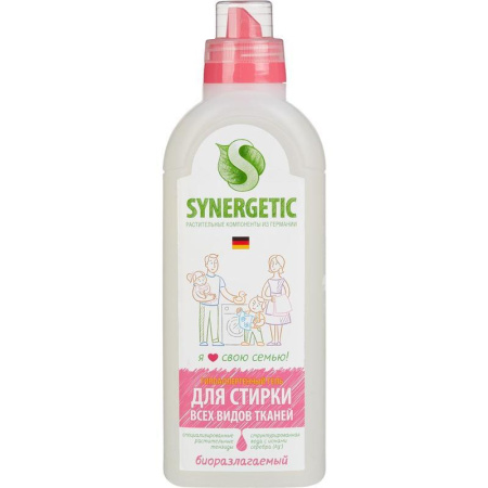 Гель для стирки Синергетик для детского белья 1 л