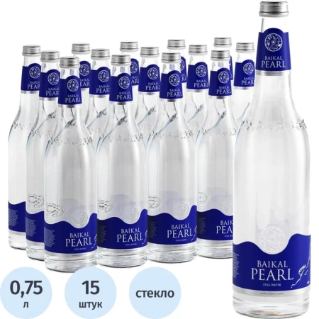 Вода питьевая Baikal Pearl негазированная 0.75 л