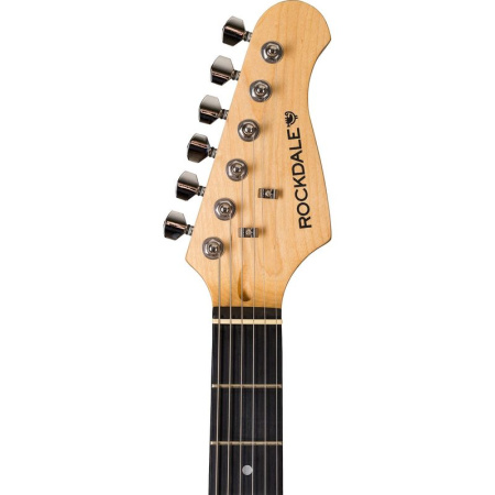 Электрогитара Rockdale Stars HSS BK черная