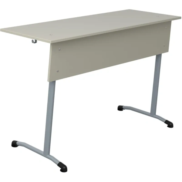 Парта двухместная Гармония серый/серый рост 6