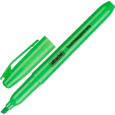 Набор текстовыделителей Attache (толщина линии 1-3.9 мм, 4 цвета: желтый, зеленый, оранжевый, розовый)