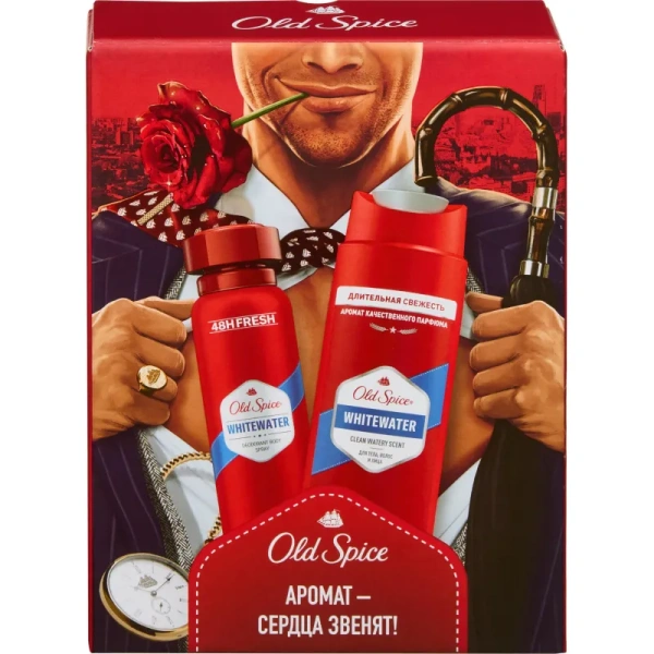 Подарочный набор косметики для мужчин Old Spice Whitewater (80814913)