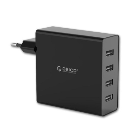 Зарядное устройство Orico 4xUSB 6А SuperCharge (DCW-4U-BK)