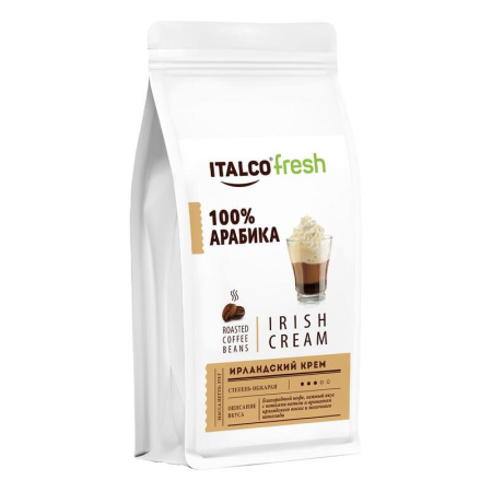 Кофе в зернах Italco Irish Cream 100% арабика 375 г