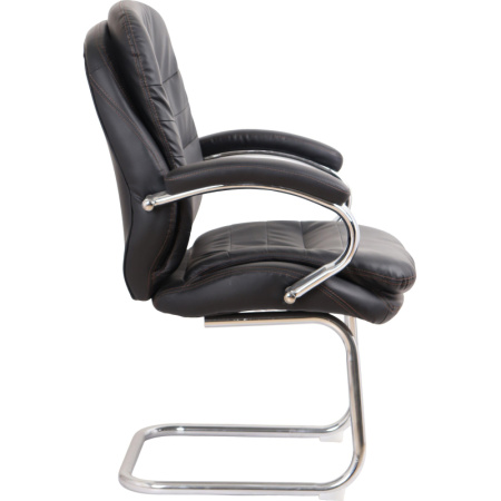 Конференц-кресло Easy Chair 515V PU чёрное (экокожа,  металл)