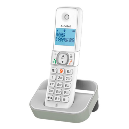 Радиотелефон teXet TX-D5605A белый/серый