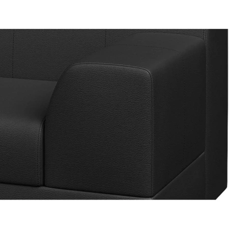 Кресло Flagman черное (экокожа)