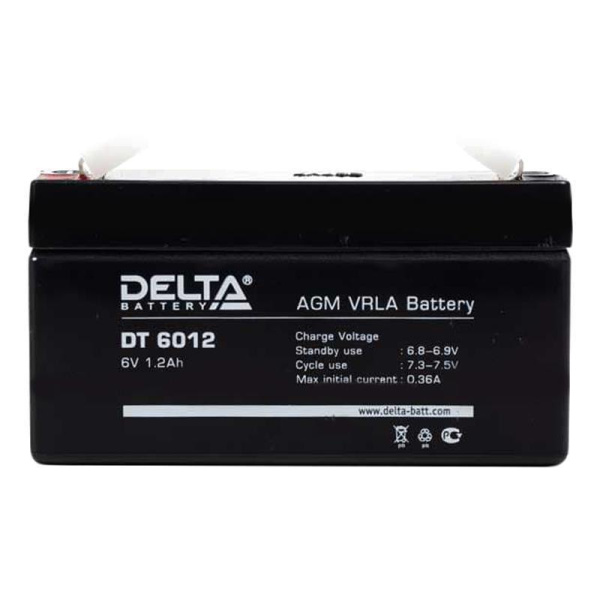 Аккумуляторная батарея Delta DT 6012