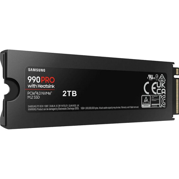 SSD накопитель Samsung 990 Pro 2 ТБ (MZ-V9P2T0CW)