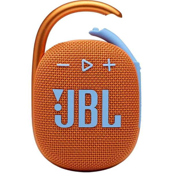 Акустическая система JBL Clip 4 оранжевая (JBLCLIP4ORG)