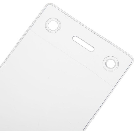 Бейдж Attache вертикальный 63х110 мм без держателя (10 штук в упаковке)