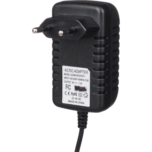 Сетевой адаптер питания для сенсорного диспенсера Luscan  Professional 6  Вт черный