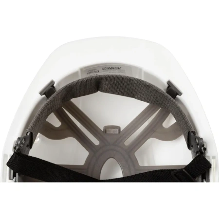 Каска защитная TOPFORT Стандарт 101 белая с ленточным механизмом