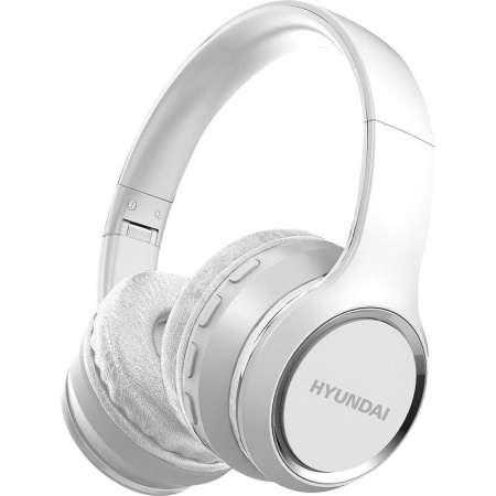 Наушники беспроводные/проводные Hyundai H-HP103 белые Наушники беспроводные/проводные Hyundai H-HP103 белые