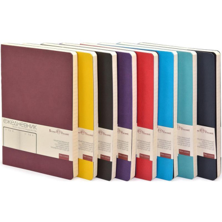 Ежедневник недатированный Bruno Visconti Megapolis Flex искусственная кожа A5 136 листов черный (140х210 мм) (артикул производителя 3-531/04)