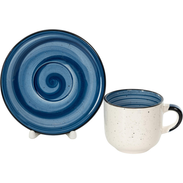 Набор чайных пар Elrington Речной бриз 260 мл (12 предметов)