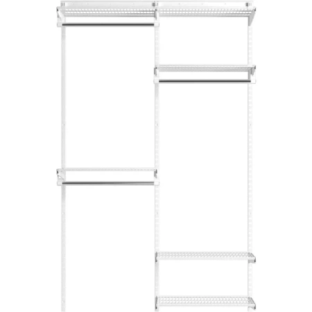Комплект гардеробной cистемы Практик Home Basic G60S (белый)