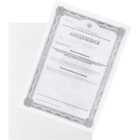 Папка-уголок пластиковая прозрачная 100 мкм (10 штук в упаковке)