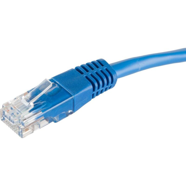 Патч-корд витая пара BigTech OPCC013 UTP CCA cat 5e 0.5 м