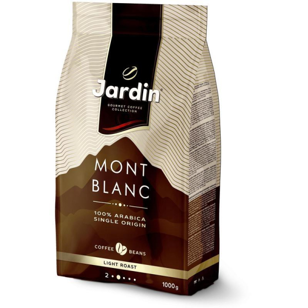 Кофе в зернах Jardin Mont Blanc 100% арабика 1 кг