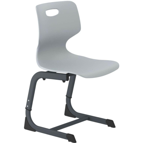 Стул ученический Sheffilton SHT-S-TN22 серый/антрацит регулируемый рост  5-7