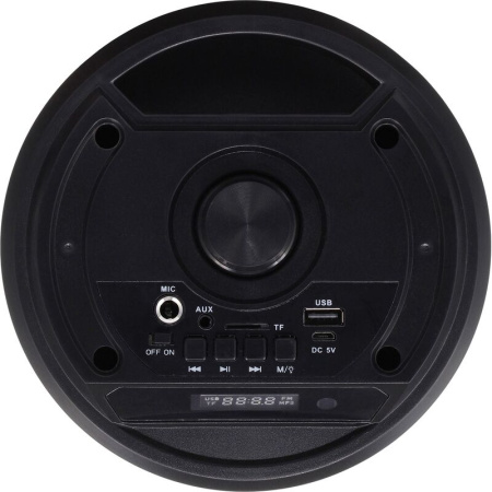 Акустическая система Hyundai H-MC160 чёрная с подсветкой Акустическая система Hyundai H-MC160 чёрная с подсветкой