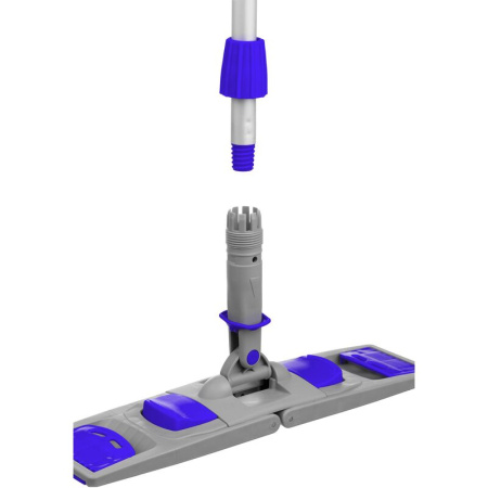 Держатель для мопов Luscan Professional 50х11 см пластик синий