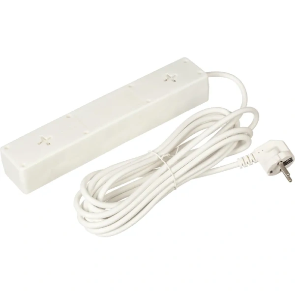 Сетевой фильтр BigTech на 5 розеток 5 метров (STD-510-5-W)