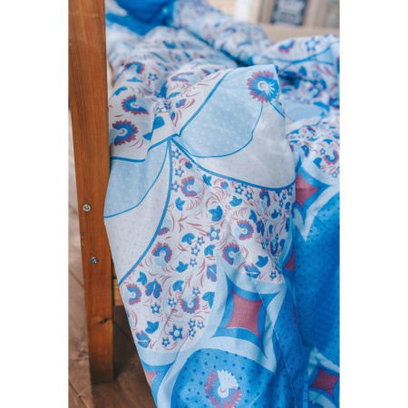 Одеяло Luscan Эконом 140х205 см файбер/микрофибра стеганое