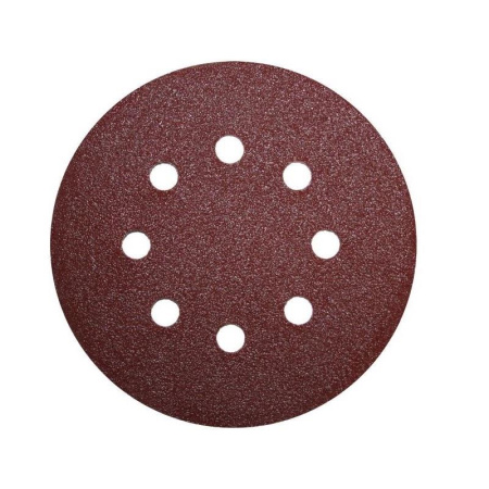 Круг шлифовальный Практика P80 125 мм 5штук (031-495)