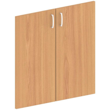 Двери низкие Easy One ЛДСП (груша ароза, 760х18х764 мм, 2 штуки)