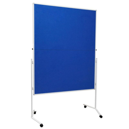 Доска текстильная 2х3 120х150 см цвет покрытия синий алюминиевая рама складная