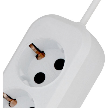 Удлинитель Progix US3GXW2 3 розетки 2 м с заземлением