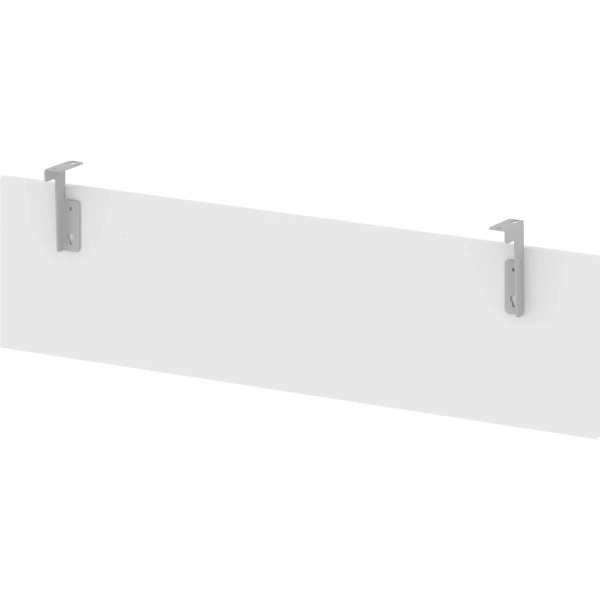 Царга к столу Metal System Style Б.ЦС-3 с креплением (белый/серый,  1250х18х320 мм)