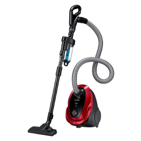 Пылесос Samsung VC20M257AWR/EV красный