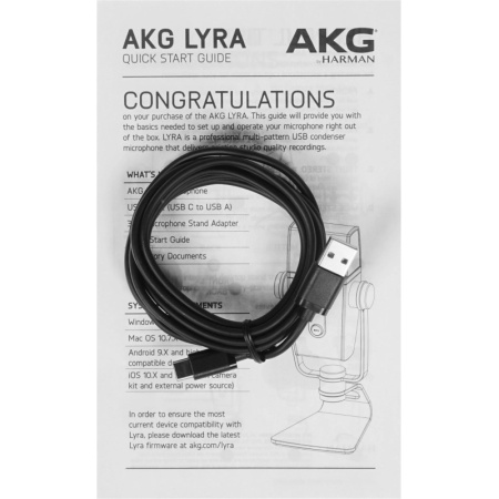 Микрофон AKG Lyra C44-USB