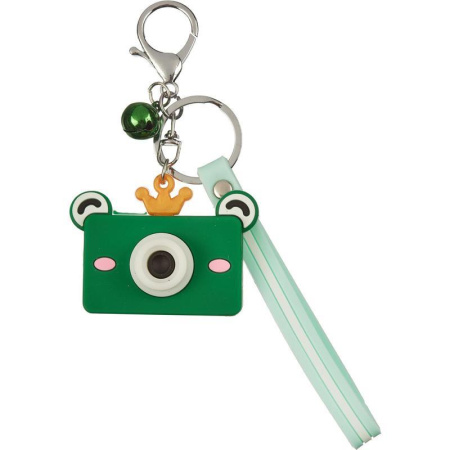 Брелок Фотоаппарат зеленый 4.7x5.7 см